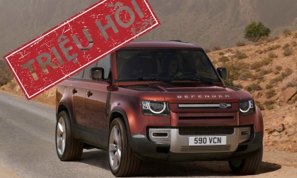 Triệu hồi loạt xe Land Rover trên toàn cầu vì lỗi trục cam có thể gây cháy xe